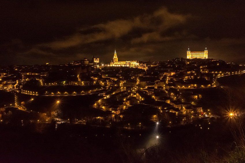 Iluminación en Toledo