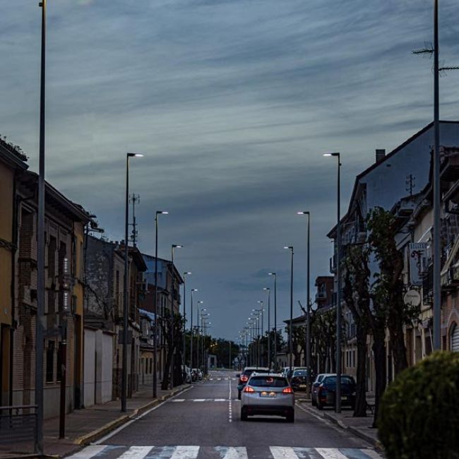 Alumbrado público en Toledo