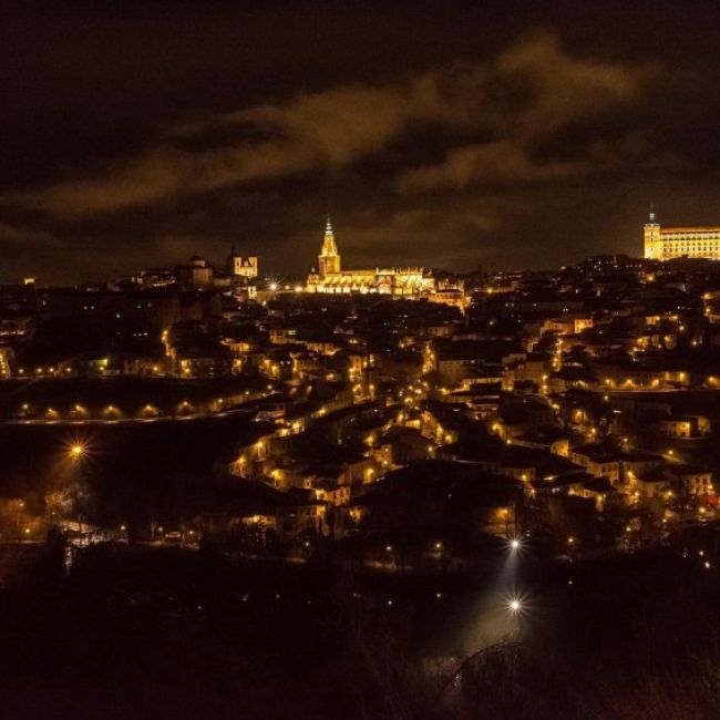 Iluminación en Toledo